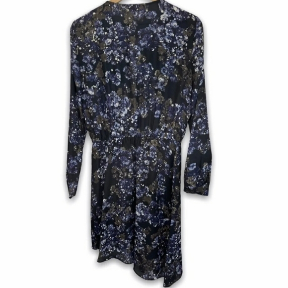 Parker Dark Bluebonnet Floral Dress NEW - Picture 3 of 7